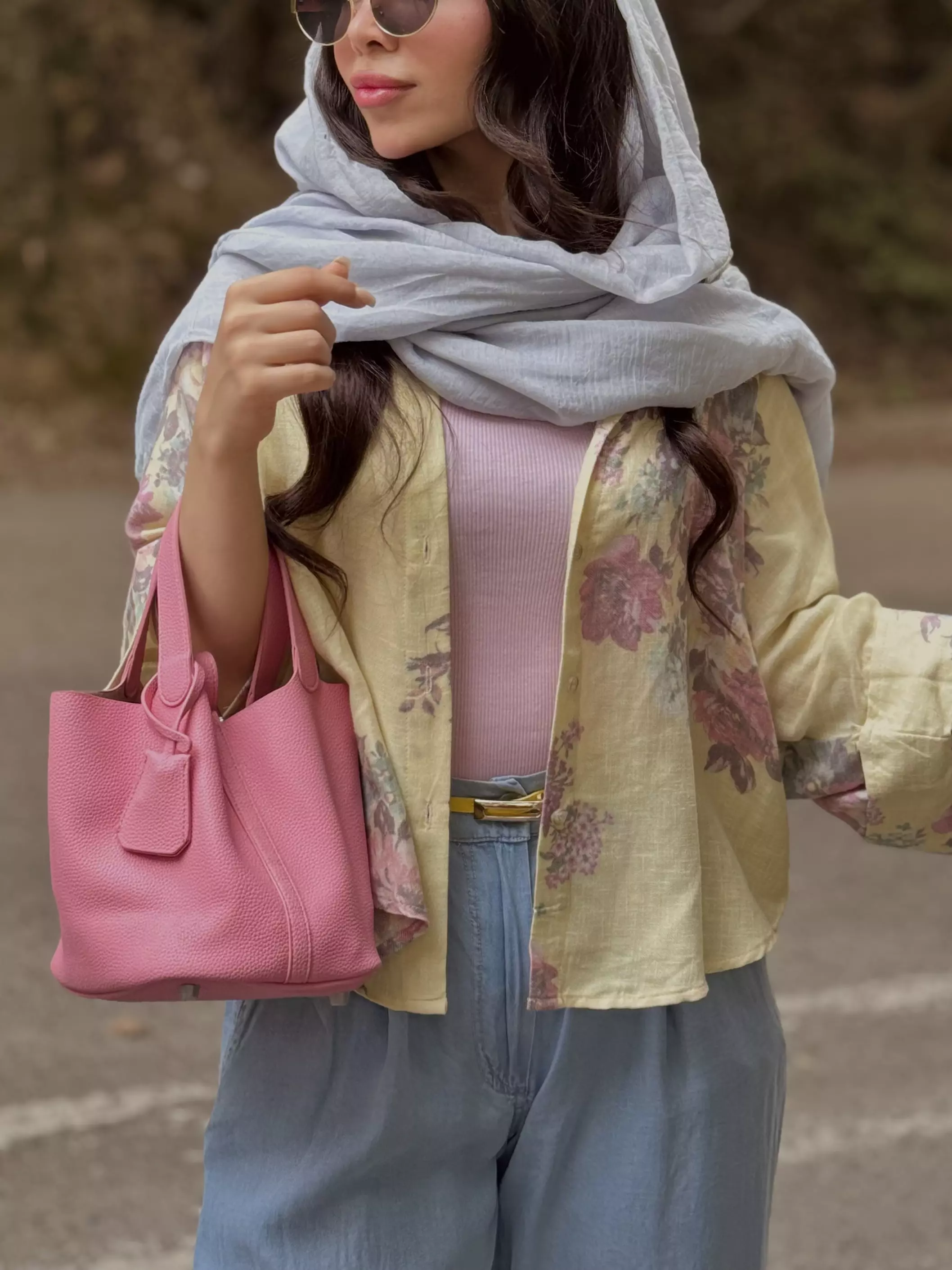 شومیز گلدار