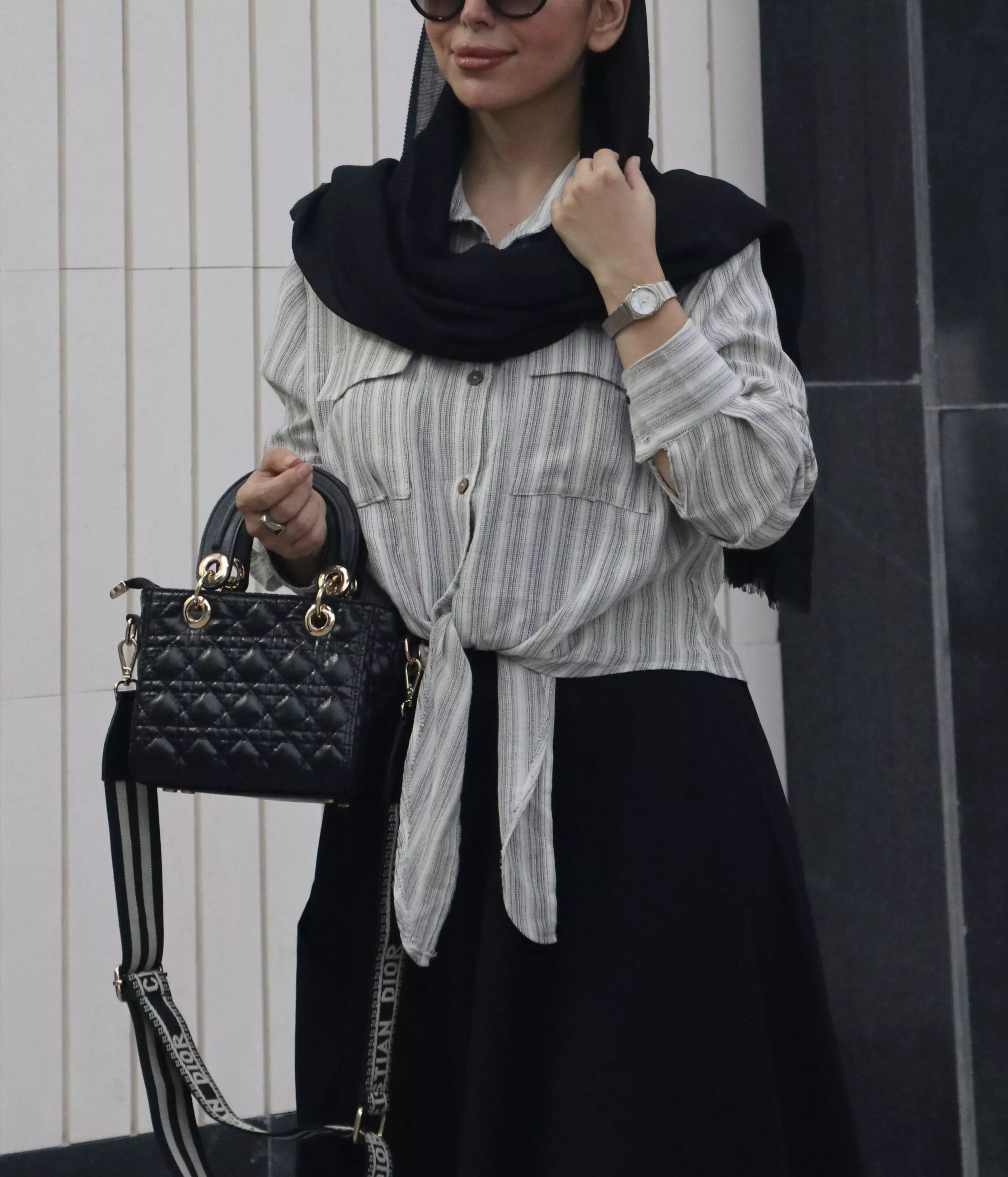 شومیز گره ای لینن