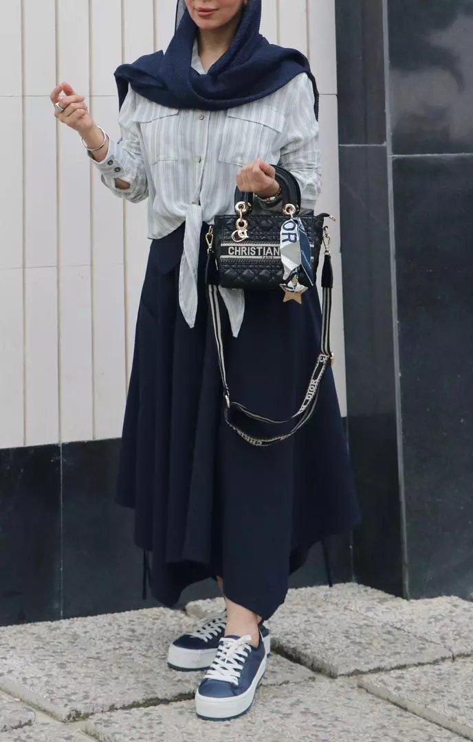 شومیز گره ای لینن