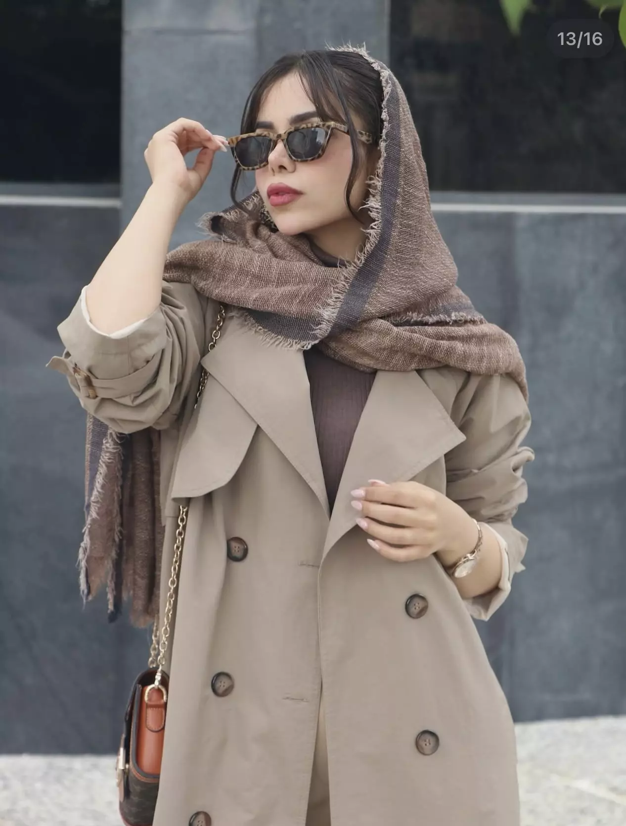 ترنچ کت بلند
