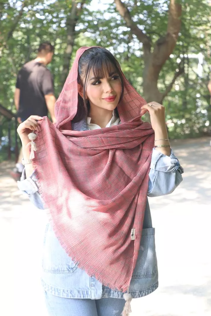 شال پاییزه چهارخونه
