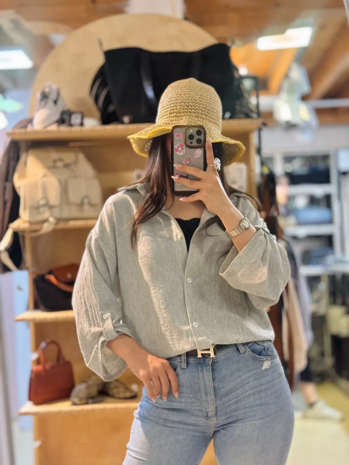 شومیز گره ای ماه