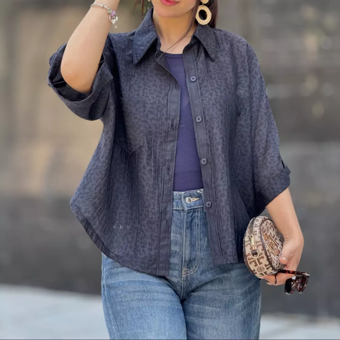 شومیز پری پلنگی