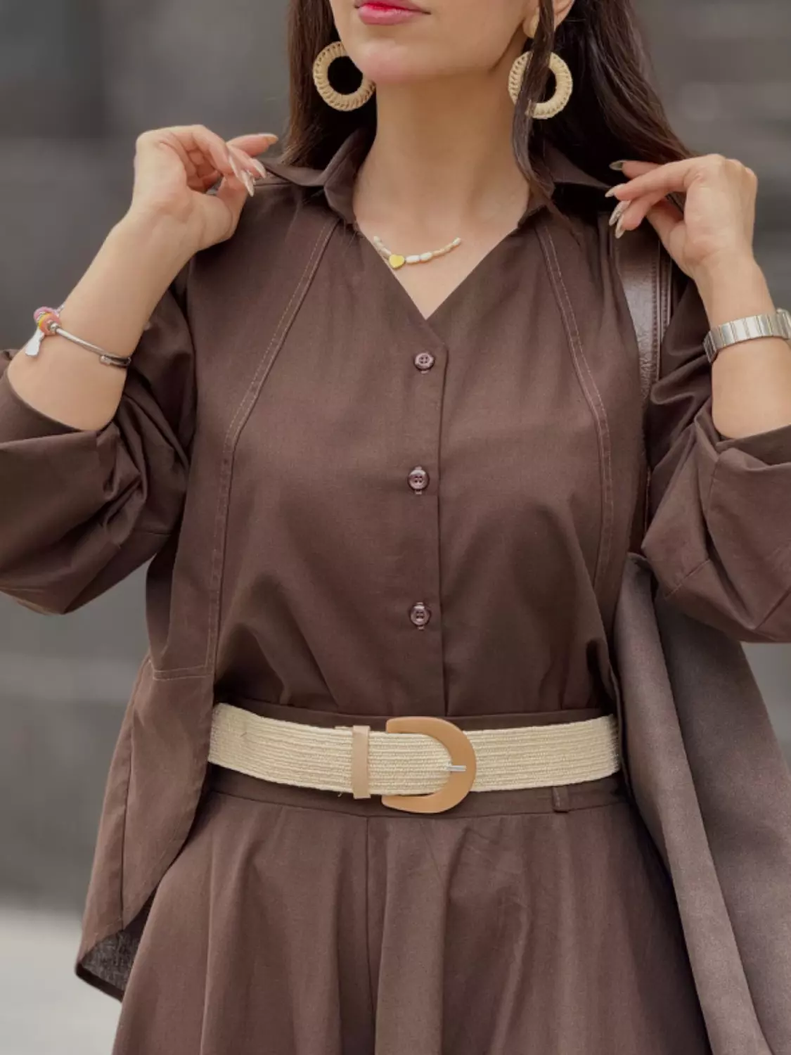 شومیز چاکدار