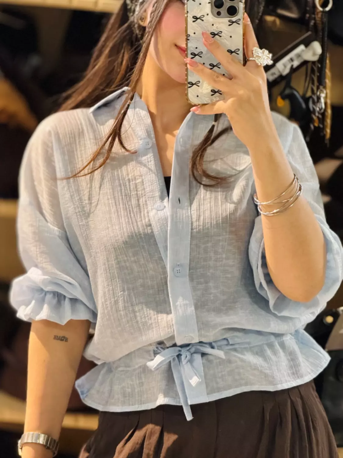 شومیز باربی پلنگی
