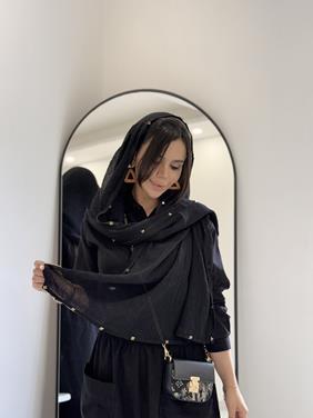 شال لبه پانچی