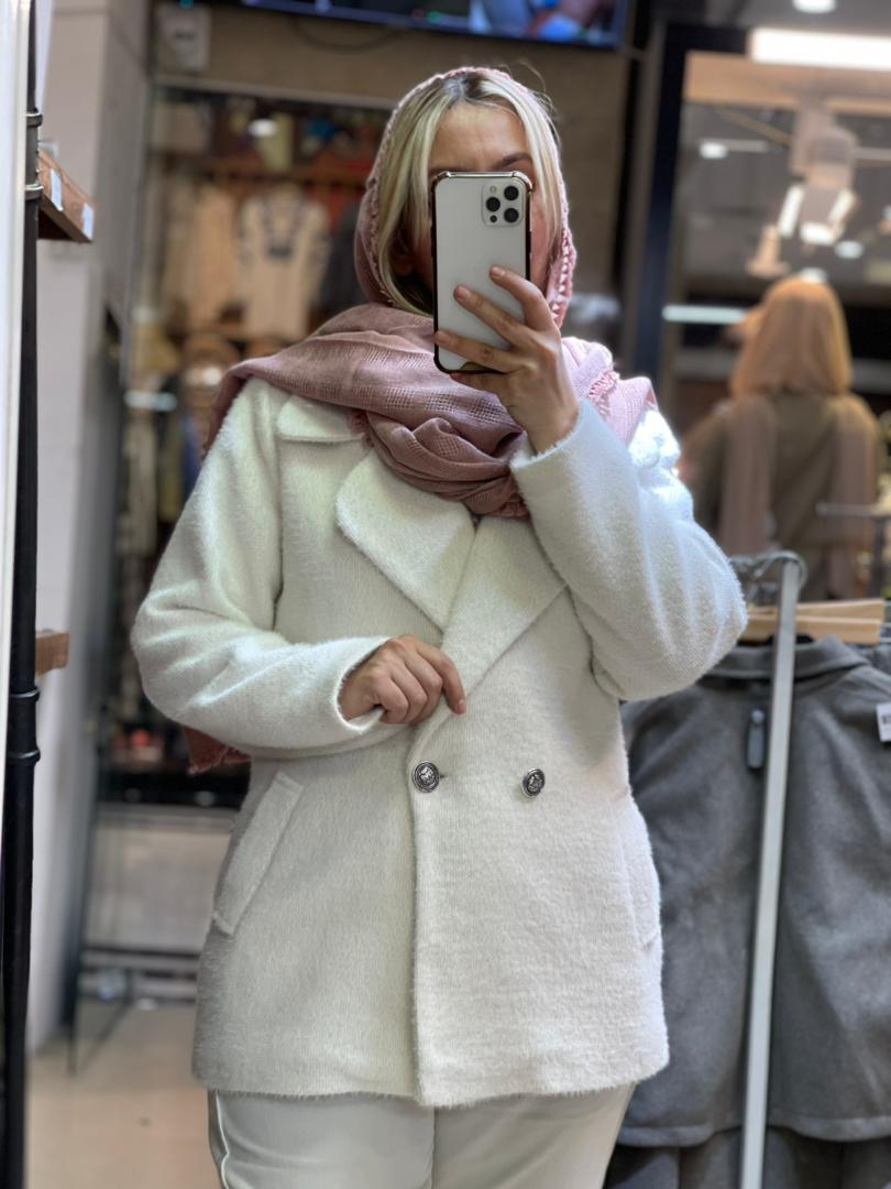 کت شاین یقه دار