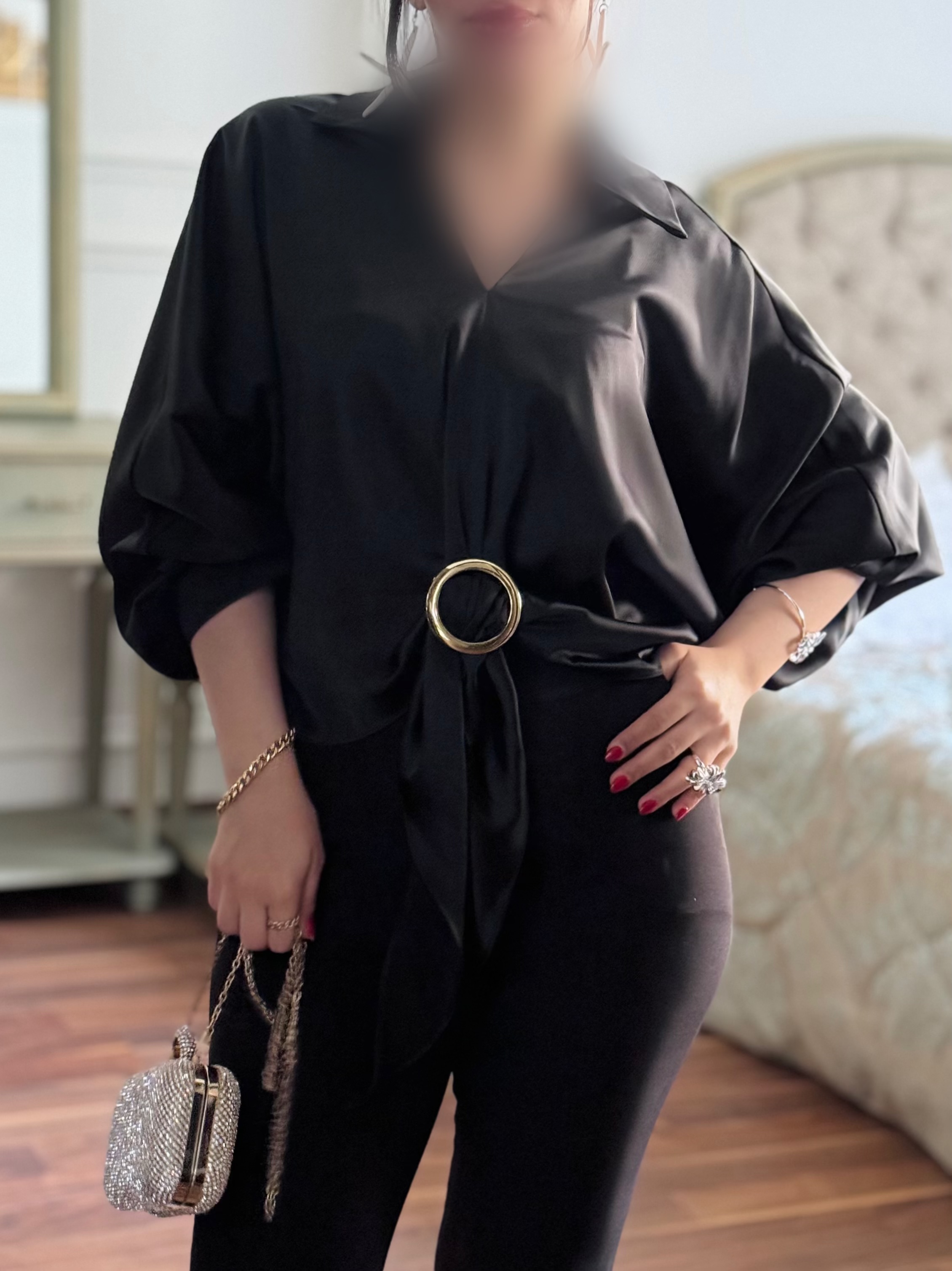 شومیز ساتن زارا