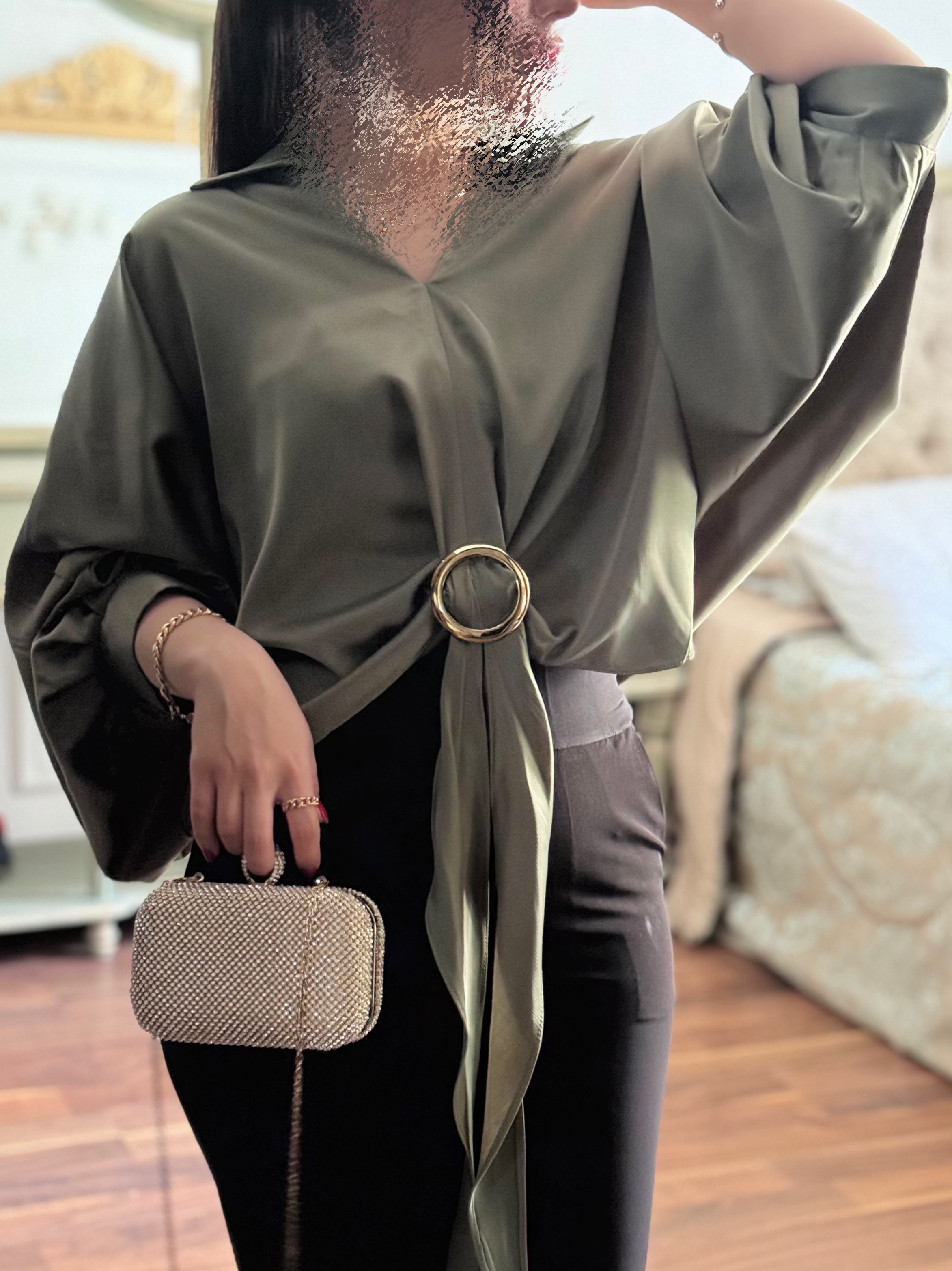 شومیز ساتن زارا
